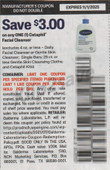 Cetaphil Facial Cleanser exp Sat 11/1/25 SV 10-5 (save $3.00)