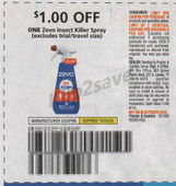 Zevo Insect Killer Spray exp Sat 10/25/25 SV 10-5 (save $1.00)