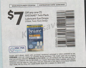 Systane Lubricant Eye Drops 10ml Twin Pack exp Tue 12/2/25 SV 11-2 (save $7.00)