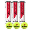Tecnifibre X-One - 12 Tennis Balls (3 x 4 Ball Cans)