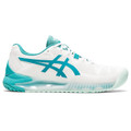 Asics Gel Resolution 8 White/Lagoon Women Shoes
