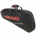 HEAD Base 'M' 3pk Bag BK/OR