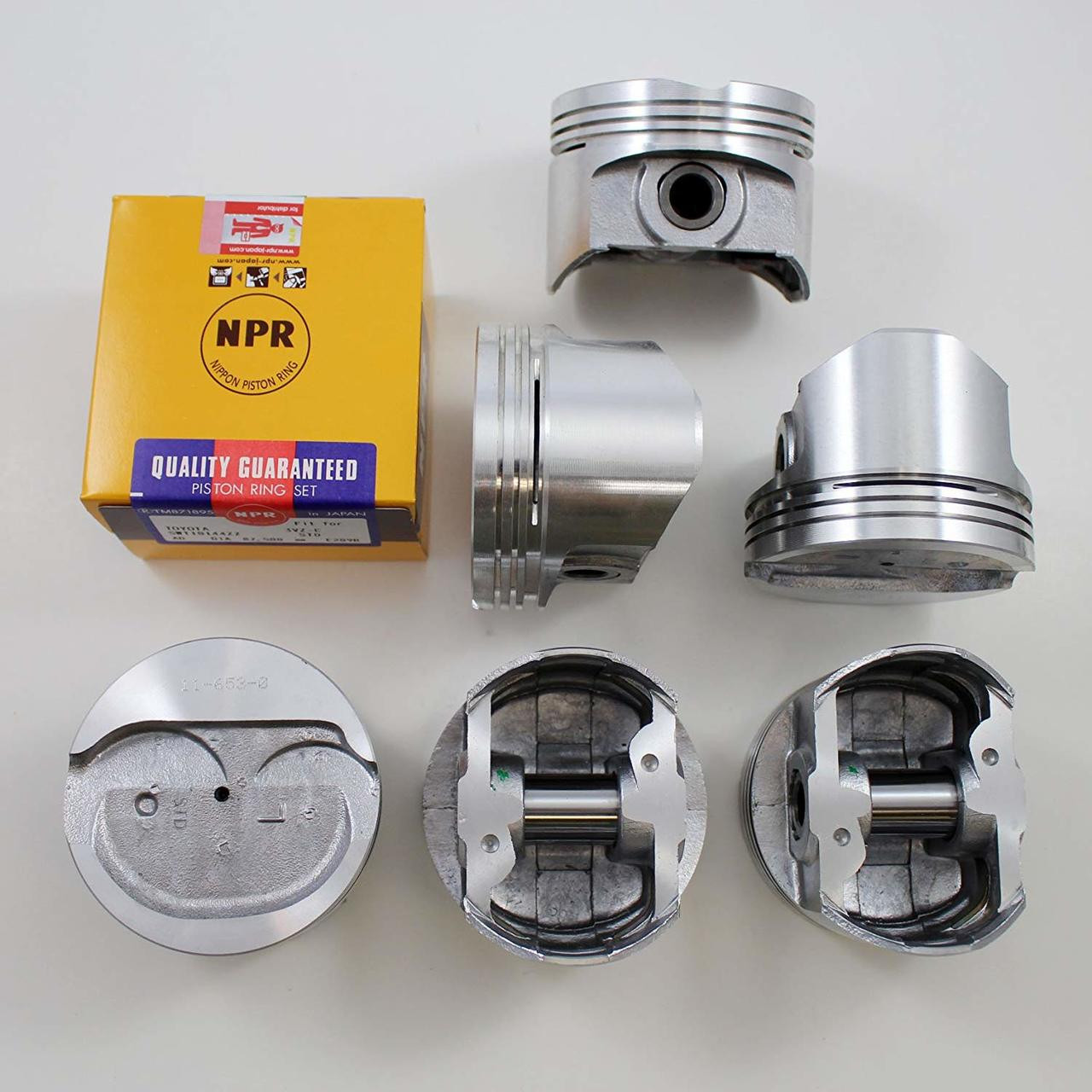 Toyota 3.0L 3VZE NPR Piston and Ring Set 19881995