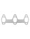 Manifold Gasket - Toyota 4Runner, Pickup,T100 3.0L 3VZ (1988 - 1995) Remflex Exhaust Manifold, Header Gasket - 7004