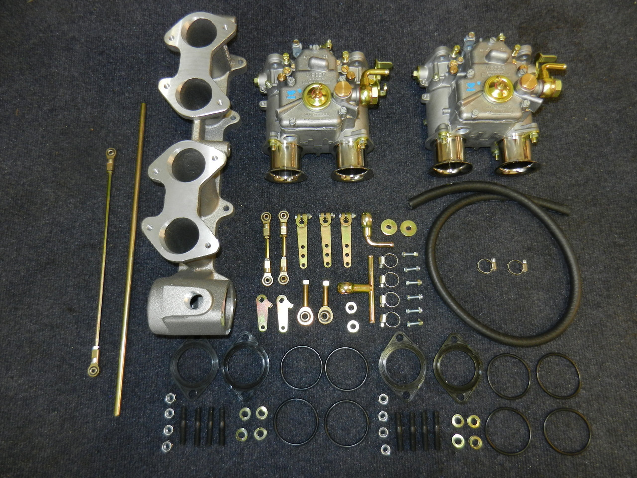 22R 40mm Dual SideDraft Carb Kit CARBX0003