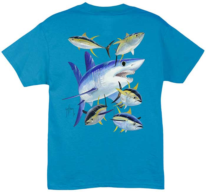 Guy Harvey Mako Shark Boys T-Shirt