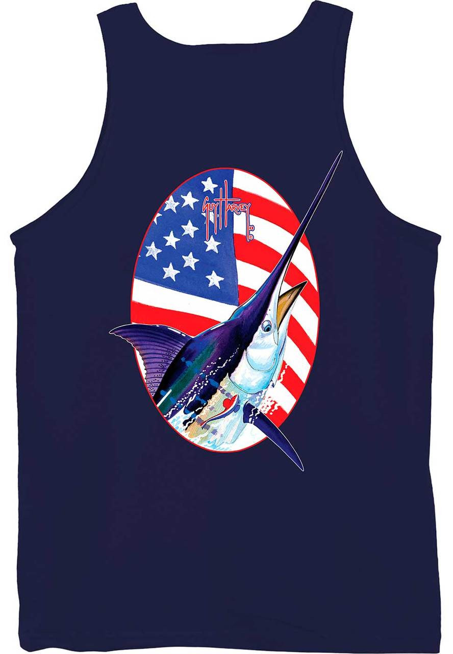 Guy Harvey Merican Tank Top