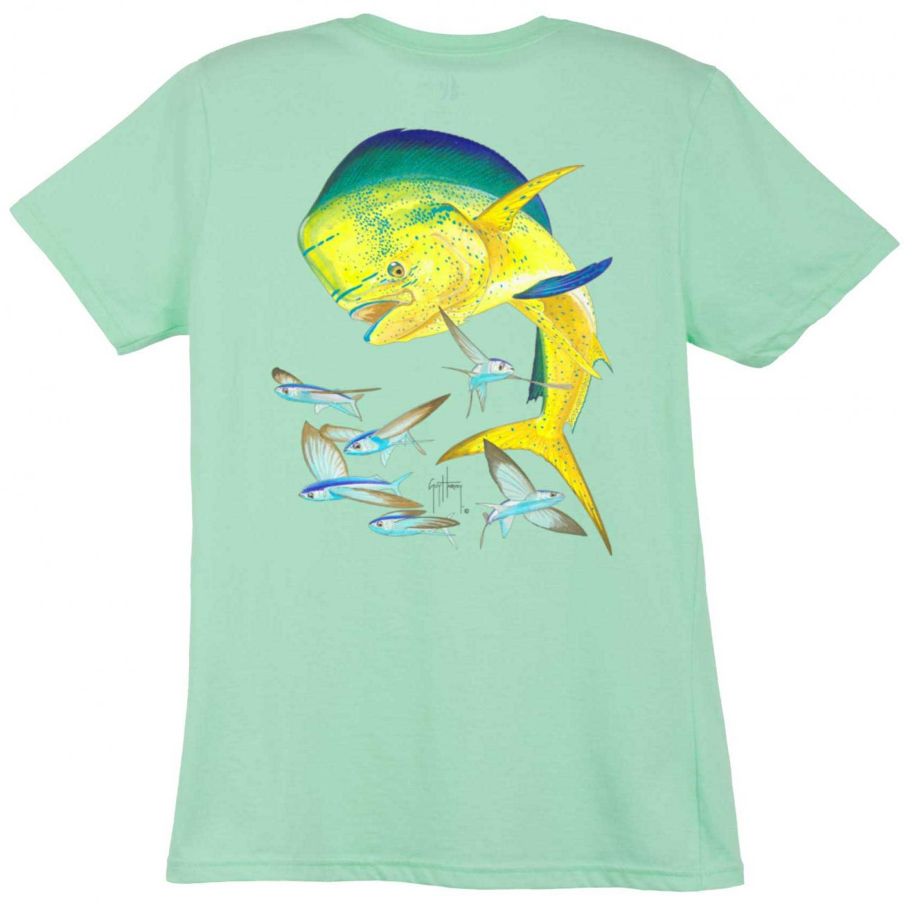 shury labyrins dolphin tシャツ