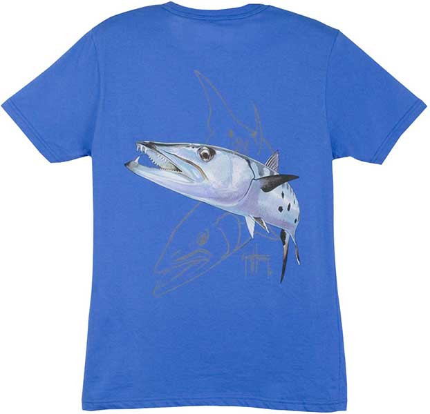 Guy Harvey Sailfish Dash Back-Print T-Shirt U Florida 