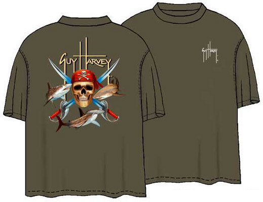 guy harvey pirate shirt