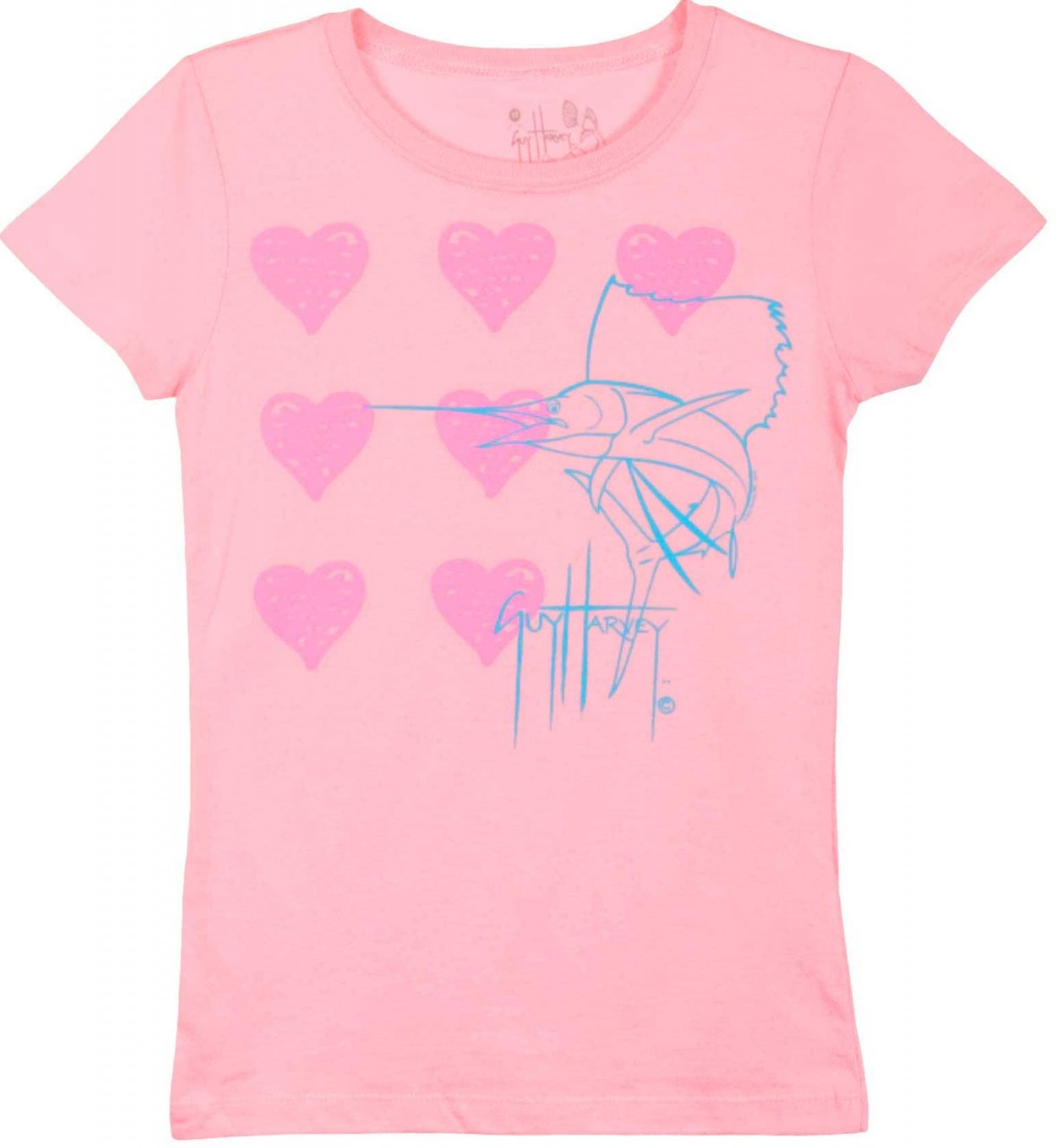 Guy Harvey Girls Short Sleeve T-Shirt