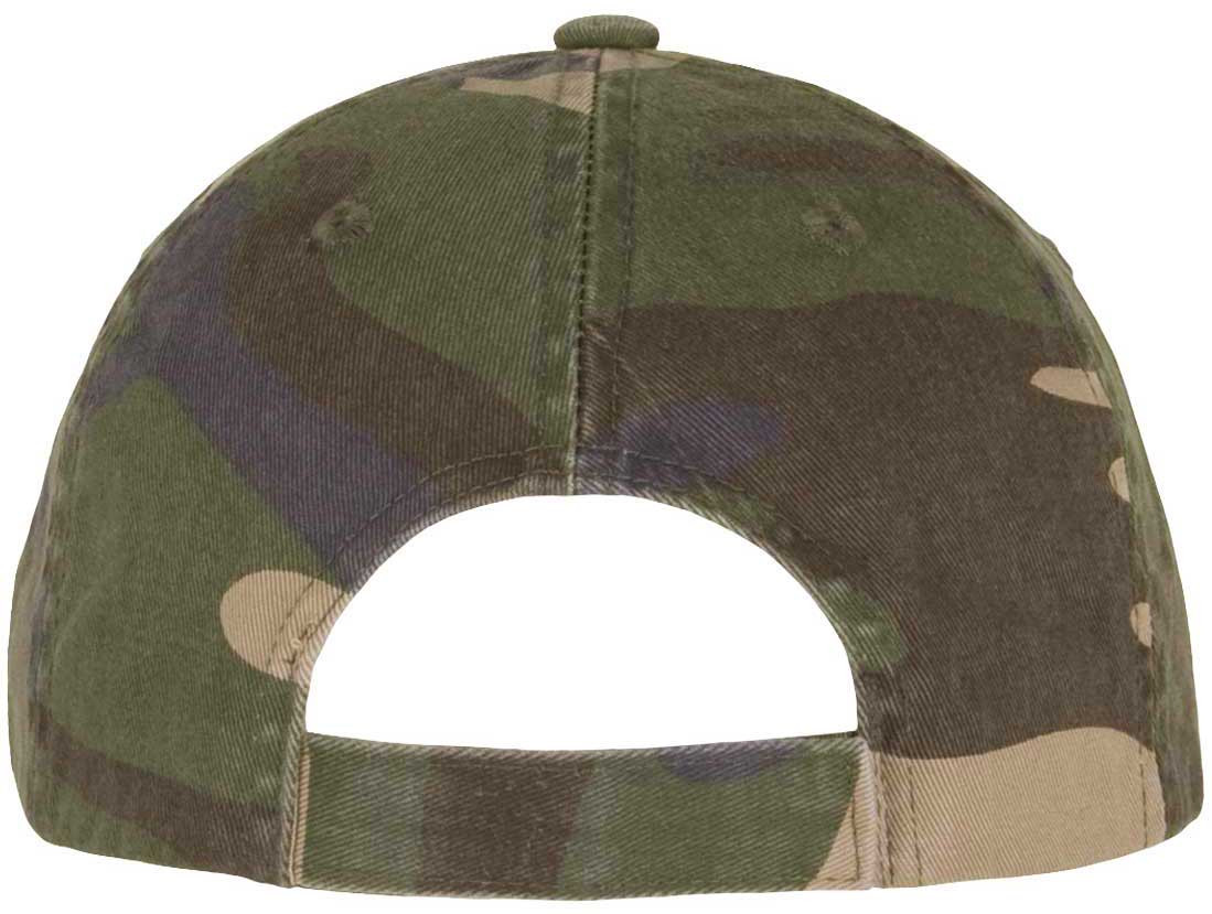 Guy Harvey Grand Slam Washed & Distressed Cotton Twill Hat in Camo