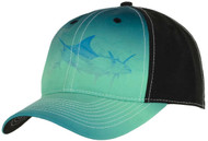 Guy Harvey Encounters Structured Cotton Twill Hat in Green