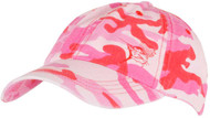 Guy Harvey Sailfish Camo Ladies Hat in Pink Camo