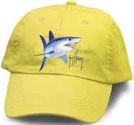 Guy Harvey Mako Shark Youth Hat in Yellow