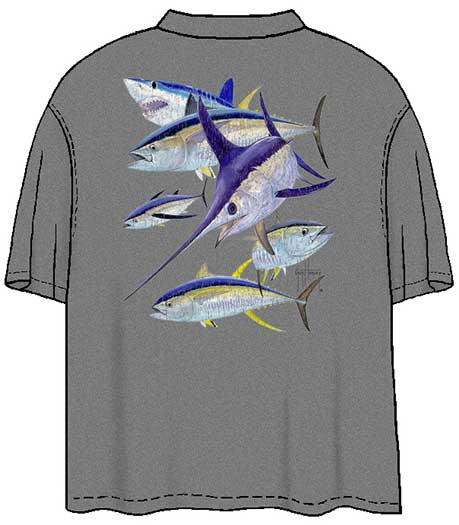 Guy harvey vintage t shirt Clearance