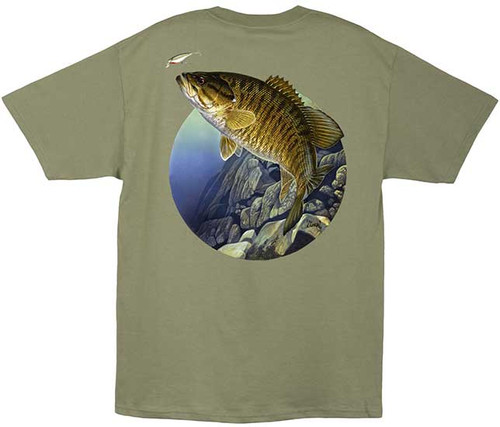 Al Agnew Circle Smallmouth Back-Print T-Shirt