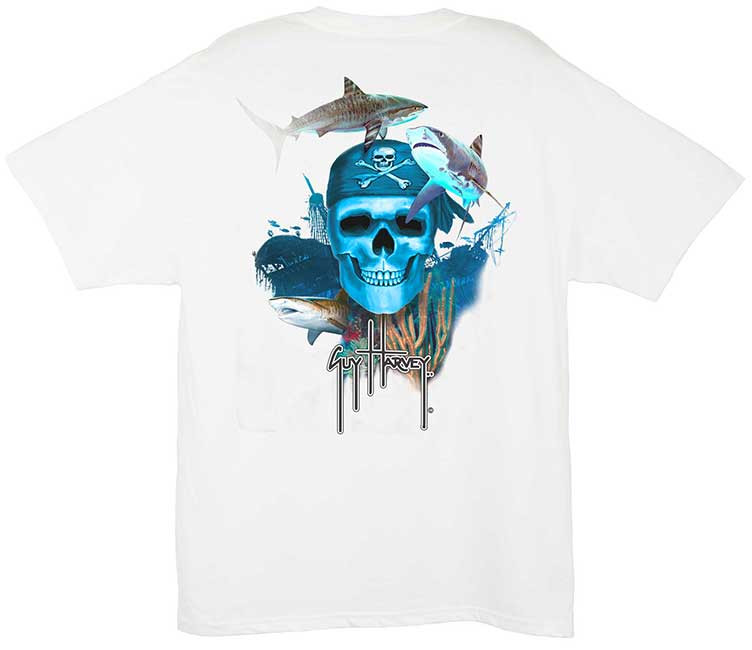 guy harvey pirate shirt