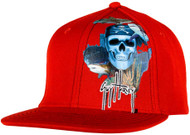 Guy Harvey Pirate Reef Men's Hat in Red
