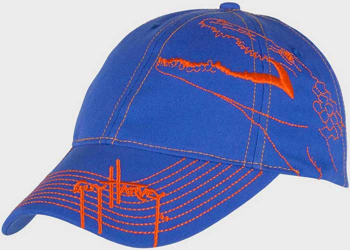 Guy Harvey Gator Brushstroke Youth Hats