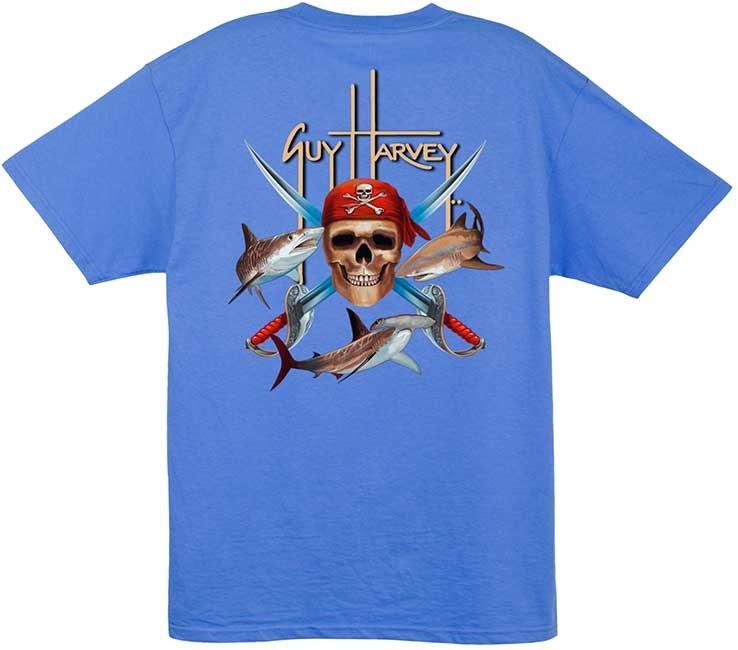 guy harvey pirate shirt