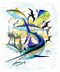 Guy Harvey Oil Rig Collage Artwork