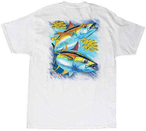 Guy Harvey Hot Tuna Back-Print T-Shirt