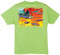 Guy Harvey Hydro Boys Tee in Lime