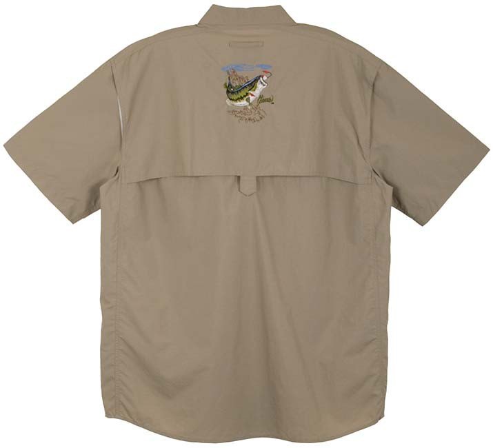 G.H. Bass & Co. Men's Explorer Short Sleeve Fishing Shirt Solid Button  Pocket, Shark Skin, Medium : : Clothing, Shoes & Accessories