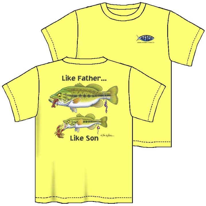 Tom Waters Like Father, Like Son Boys Back-Print T-Shirt