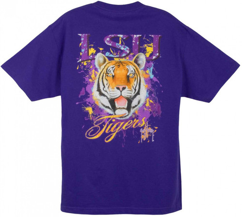 LSU Tigers Also Available in Long Sleeve (Gold Shirt)