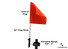 Golf Cart Safety Flag Mount 