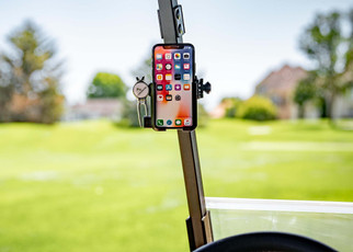 Golf Cart Phone Mount 