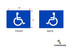 Handicap Flag Dimensions 