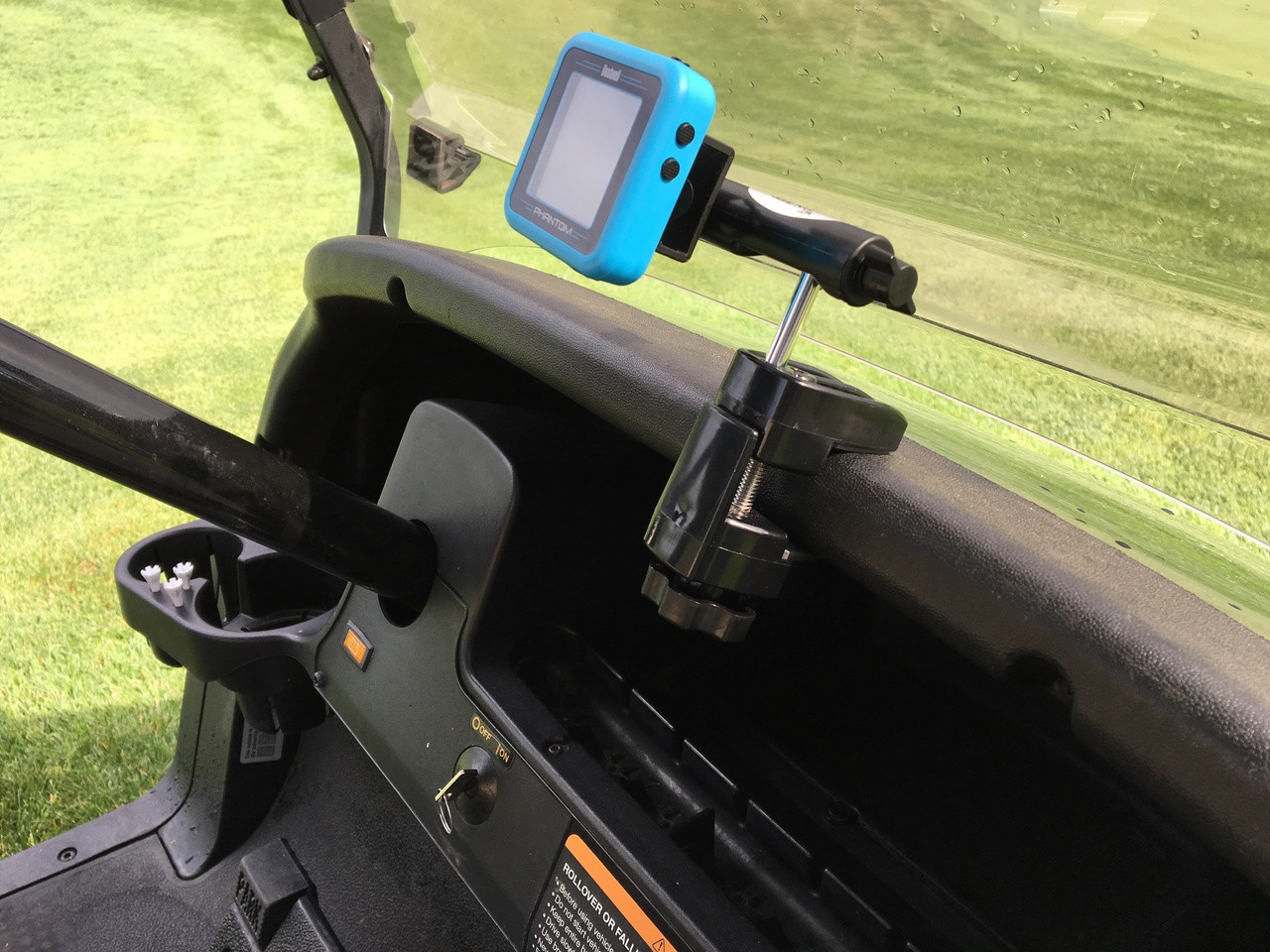 golf gps holders cart