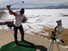 Ipad air tripod mount with golf swing with V1 app
