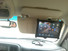 iPad Mount Strapped to Visor
