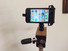 iPhone tripod mount. Front view iPhone 4