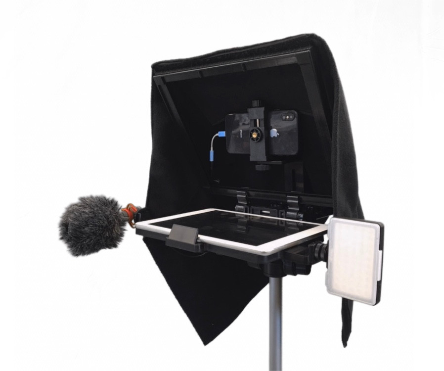 Caddie Buddy Professional and Portable Teleprompter with Optional Aluminum Case