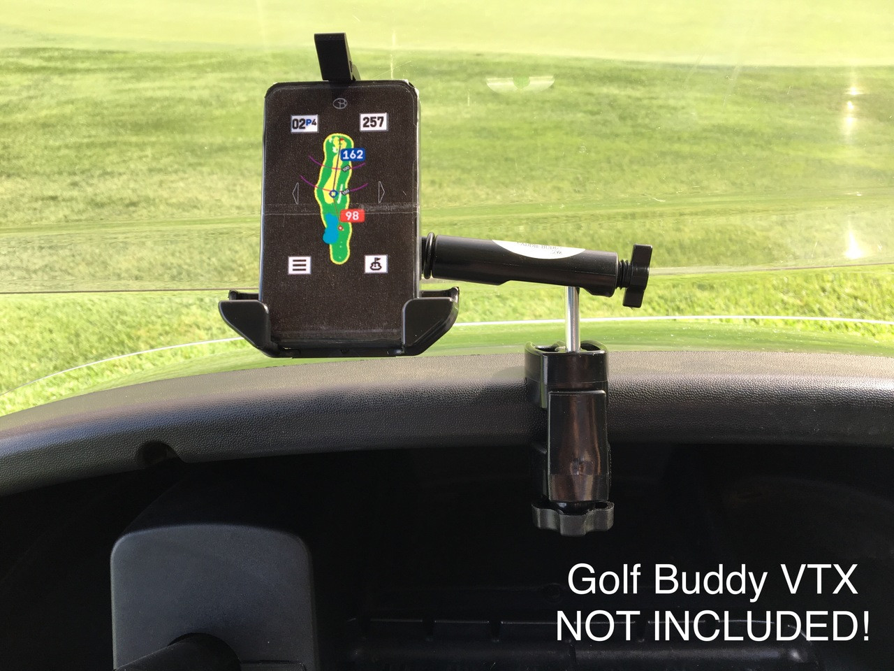 golf cart gps mount