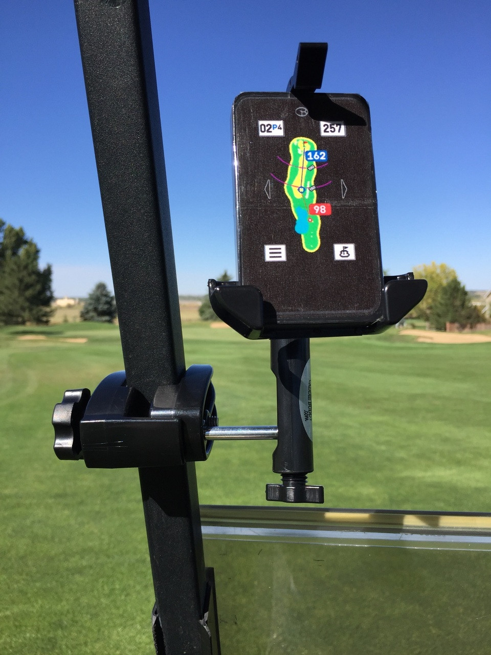 golf gps holders cart