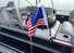USA Flag for Pontoon Boat