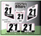 ATV Number Graphics Sticker Set / PsychMxGrafix / Layered Graphics / White, Pink & Black