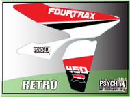 Retro Honda 450R / 250R Graphics  (Close up)  from PsychMXGrafix
