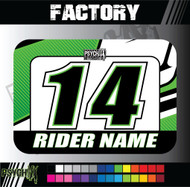 ATV Number Graphics | Factory Design 