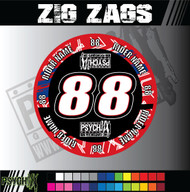 ATV Mud Plug Graphics | Zig Zags Design