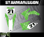 The Starmageddon design can be adjusted to fit any color scheme.