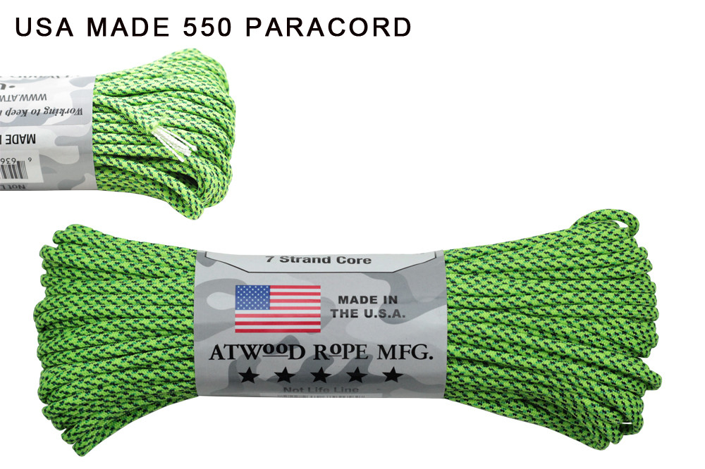 Nylon Military Paracord 550 lbs Type III 7 Strand Utility Cord Rope 100
