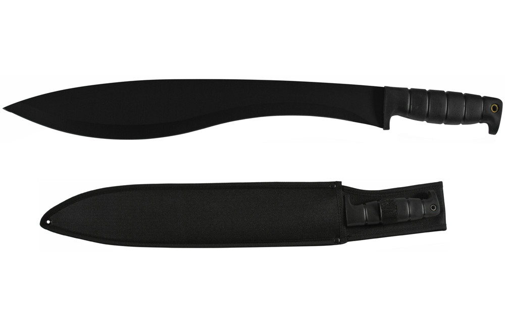 23" Full Tang Hunting Machete with soft rubber Handle and Sheath