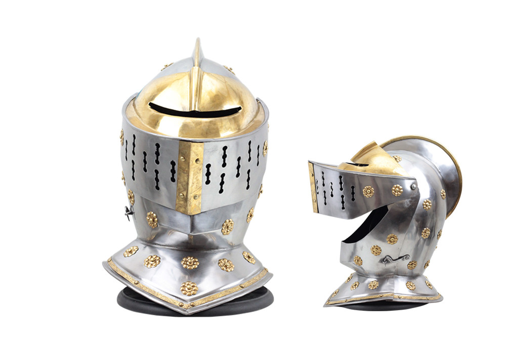 Golden Knight Helmet